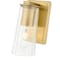 Z-Lite Titus 1 Light Wall Sconce, 4.5in. W x 9.5in. H, Modern Gold 826-1S-MGLD - alternate 8